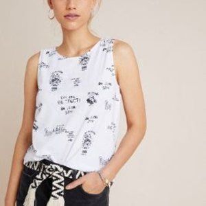 Anthropologie - Avery Muscle Tank - Petite XS